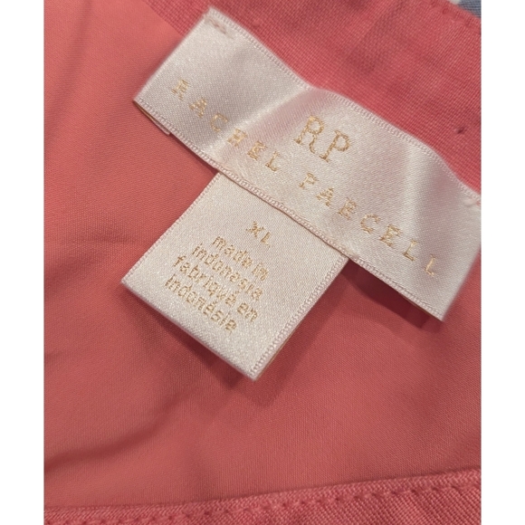 Rachel Parcell Pink Linen Blend Shirt Dress Size XL - Picture 5 of 7